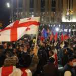 georgia protests erupt over alleged election fraud opposition demands rerun