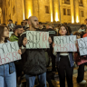georgia protests un human rights chief calls on authorities to protect basic freedoms