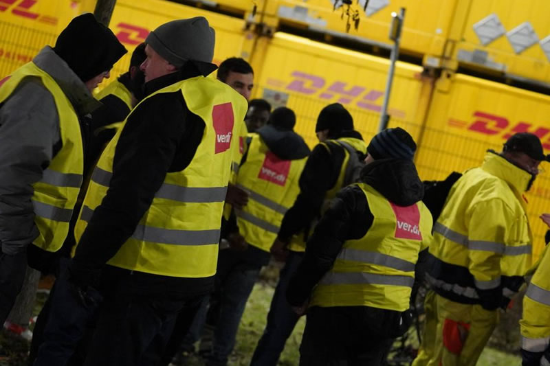 german postal workers