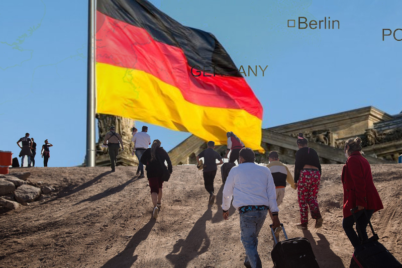 germany's left liberal coalition quietly brings in thousands of migrants monthly an analysis