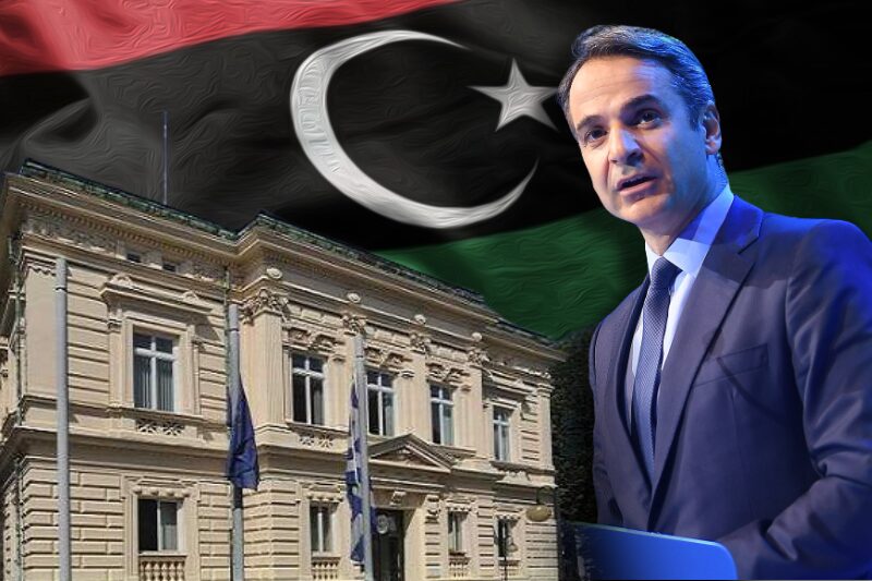 Greece’s Kyriakos Mitsotakis would visit Libya next week to reopen its Embassy