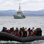 greek coast guard rescues 14 migrants from uninhabited island