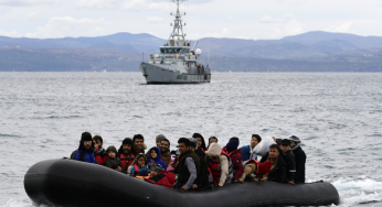 Greek coast guard rescues 14 migrants from uninhabited island