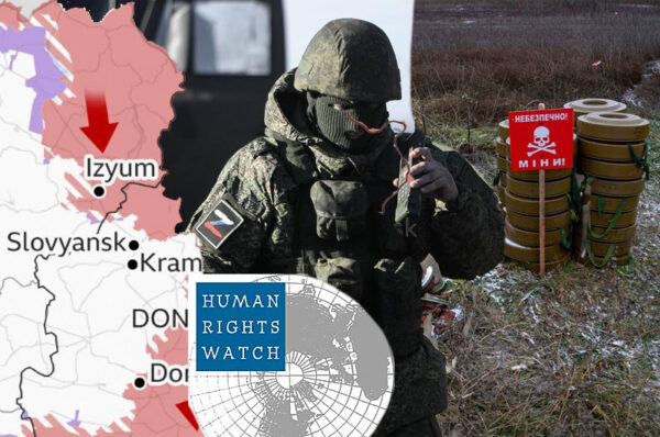 hrw calls on ukraine to probe banned anti personnel mine use