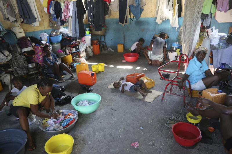 haiti gang violence 5.41 million people experiencing 'high levels of acute food insecurity'