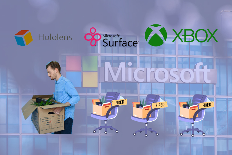 Microsoft cuts 10,000 jobs. HoloLens, Surface, Xbox employees affected