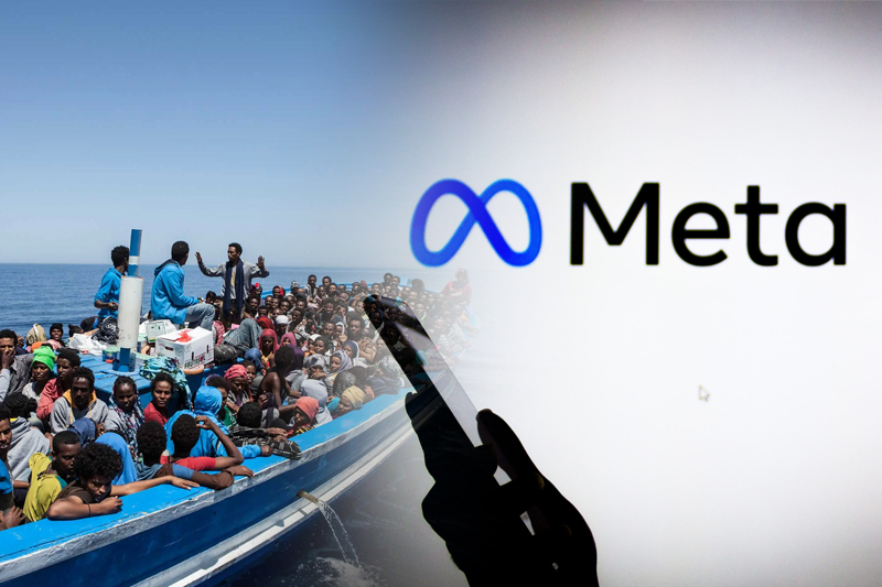 how do smugglers use meta to attract migrants