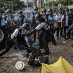 human rights commission demands action against police brutality on protesters