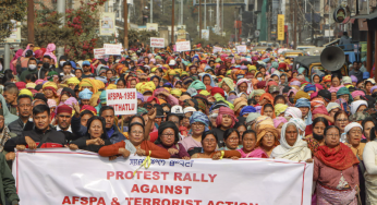 Human Rights Day Sparks a Revolution as Manipur Demands an End to AFSP