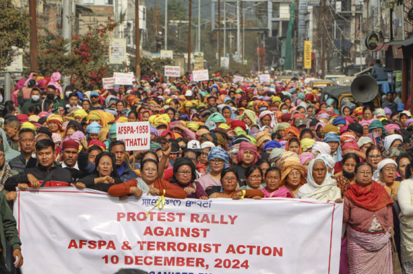 human rights day sparks a revolution manipur demands an end to afsp