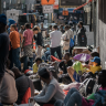 hundreds left homeless as migrant shelter is cleared