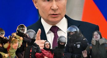 Hundreds arrested as Russian draft protests continue