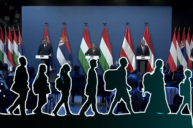 hungary, austria and serbia leaders outline plan to curb migration