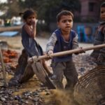 in place of attending school, one in 10 children works