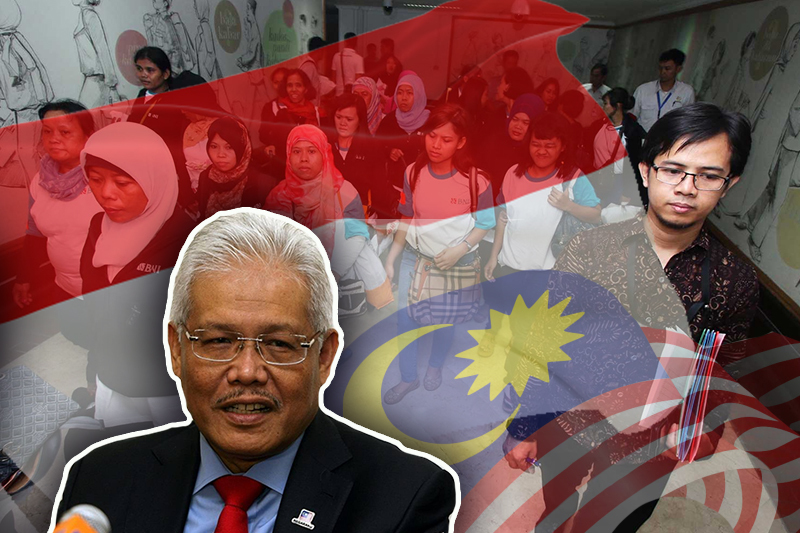 indonesia's ban on sending migrant workers is due to