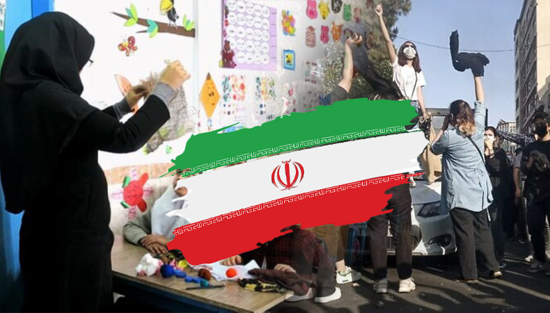 iran teachers union announces strike over a lethal crackdown on children