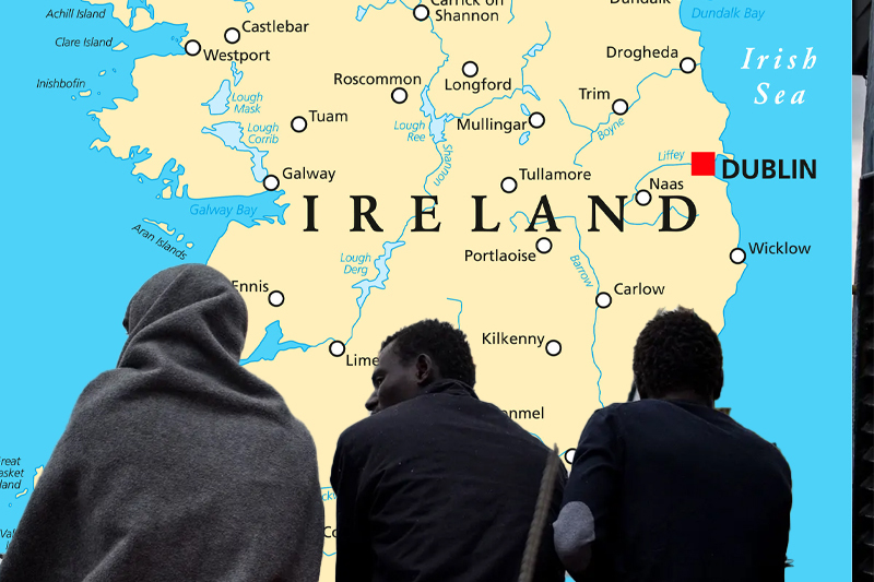 ireland citywest refugee center has again reached capacity