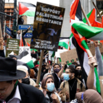 israel palestine conflict pro palestinian rally condemned
