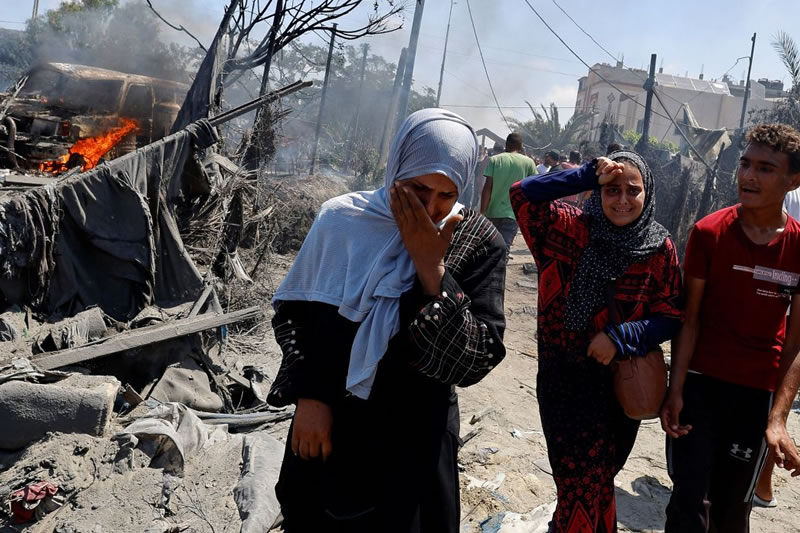 Israeli Strikes Killed 50 lives in al-Mawasi camps and school within 24 hours