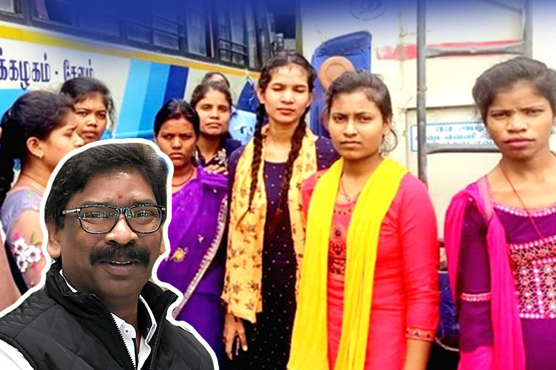 jharkhand’s women migrant workers rescued from tamil nadu