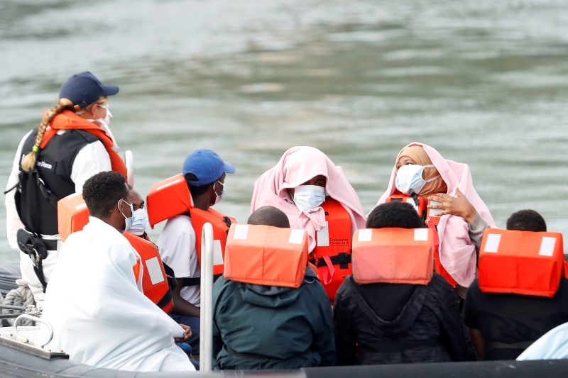 Johnson And Patel Come Heavily On Immigrants Traversing Through The English Channel