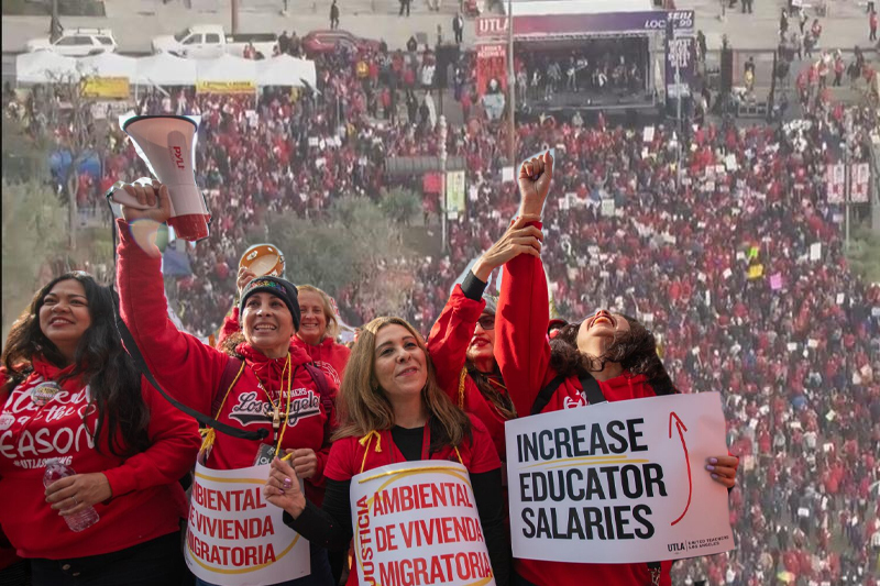 LAUSD teacher and staff 3-day massive strike set for Tuesday, all schools to remain closed