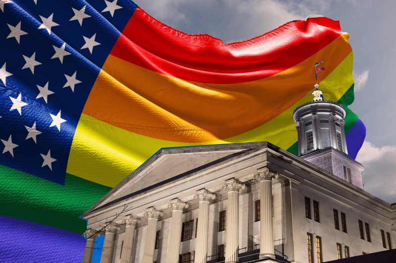 LGBTQ Community Rallies Against New State Laws In Tennessee