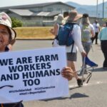 labor rights activists rally for reform farmworker visa program following human trafficking case