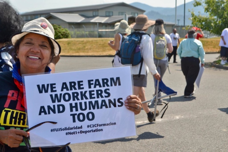 labor rights activists rally for reform farmworker visa program following human trafficking case
