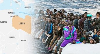 Last week, 484 illegal immigrants were saved in Libya by IOM