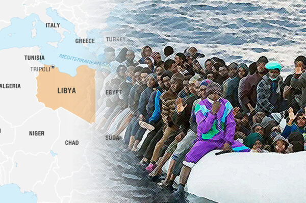 last week, 484 illegal immigrants were saved in libya by iom