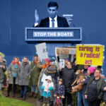leigh sees campaigners protest against new immigration law