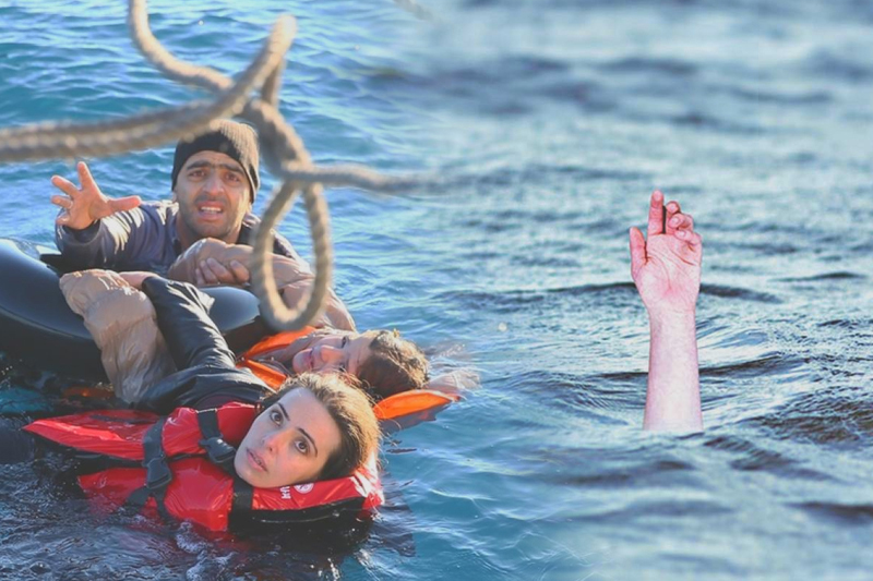 leros a greek island faced bad,3 boys, and woman died as migrant boat capsizes off