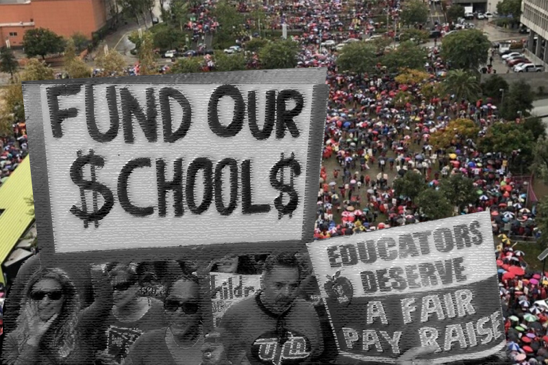 los angeles schools closures due to district workers' strike