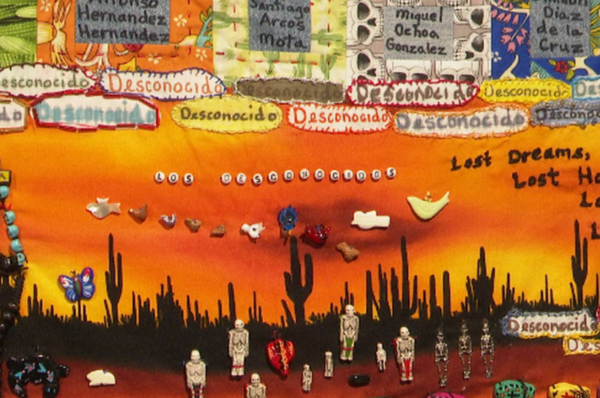 los desconocidos the migrant quilt project