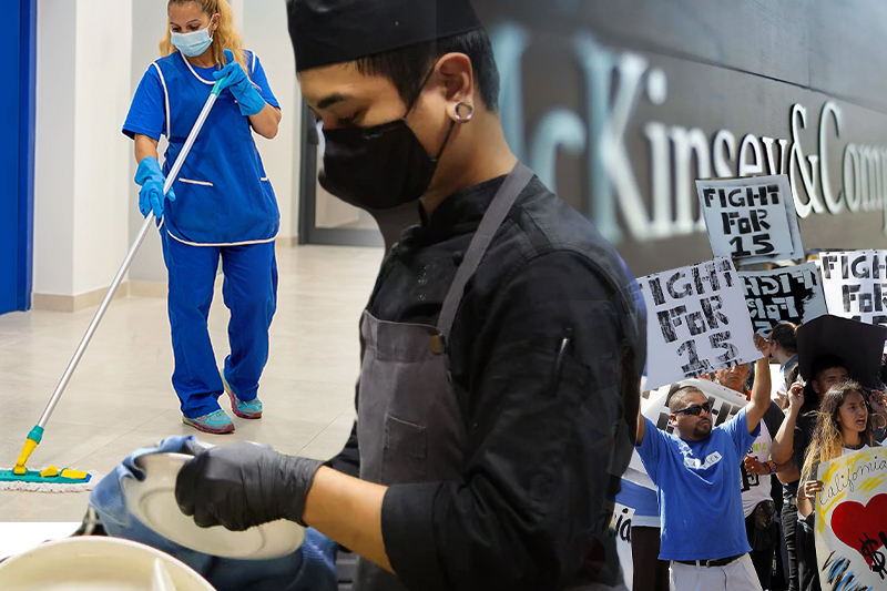 Low wage workers not after big designations, but want higher pay and training opportunities