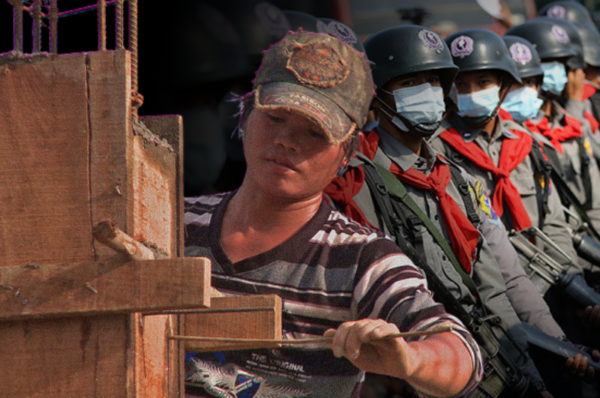 Myanmar workers are under worse conditions since the military coup