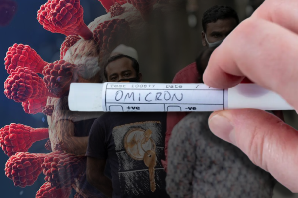 Migrant workers returning from Thailand to Cambodia as the Omicron threat grows