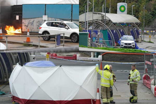 man firebombs uk migrant processing centre