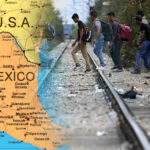 mexico migrant camp tents set ablaze across border from brownsville, texas