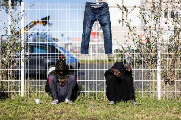 migrant teenagers living in miserable condition in france’s calais