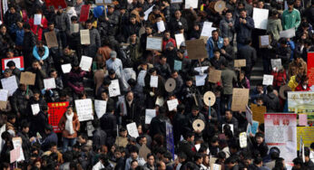 Migrant Workers Protest Inhuman Killing Of Fellow Worker In China