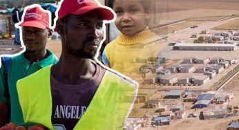 Migrant farm workers in Italy living in informal settlements