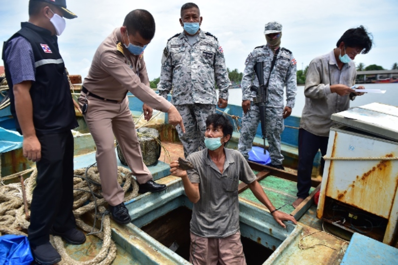 migrant workers who were arrested by authorities claimed