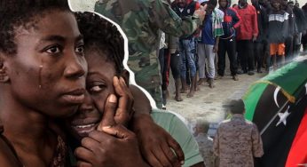 Migrants being abused by a new Libyan force