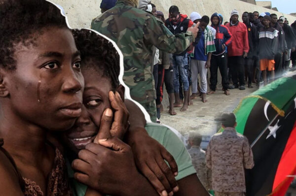 migrants being abused by a new libyan force