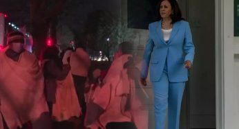 Migrants near Vice President Harris’ home on Christmas Eve