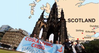 More Than 300 Dundee Council Workers Begin Strike