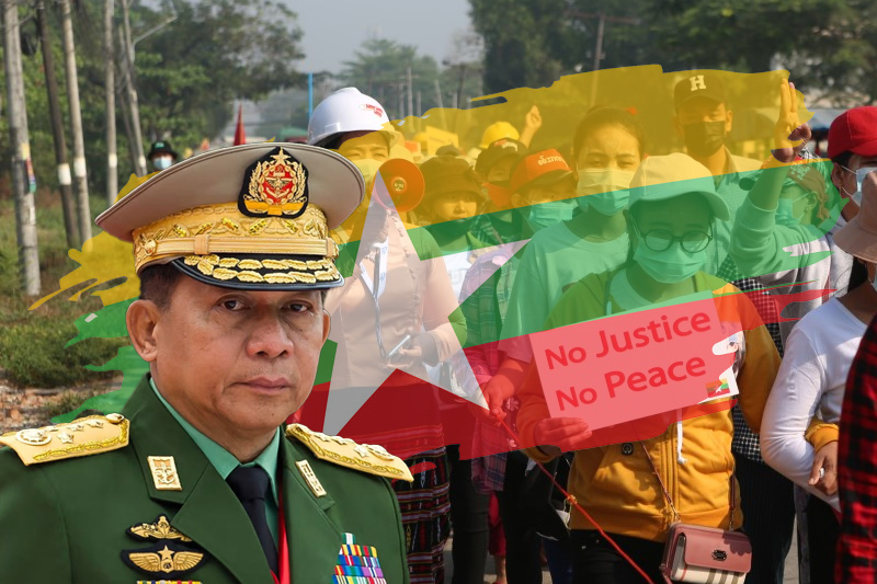 myanmar junta cracks down on trade unions,