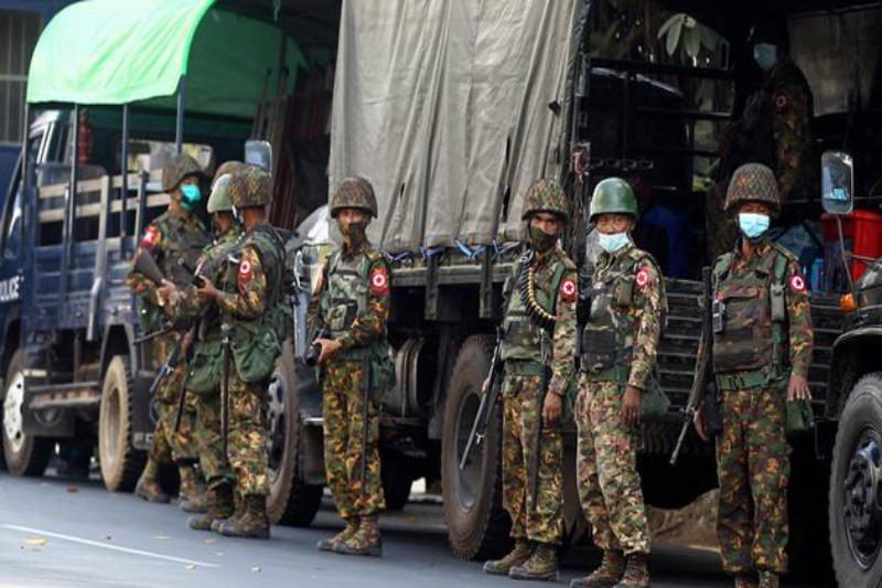 myanmar military